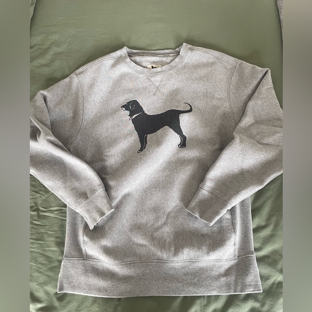 The Black Dog crew neck sweatshirt